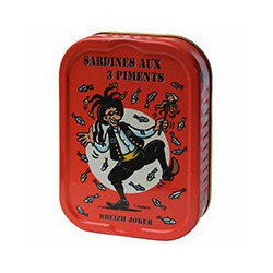 Sardines with three peppers...