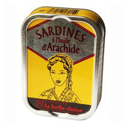 Sardines in peanut oil