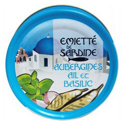 Crumbled sardines eggplant...