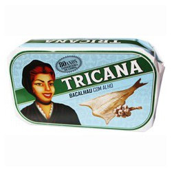 Morue à l'ail et huile d'olive