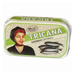 Sardines aux poivres verts...