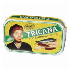 Sardine fillets in olive oil