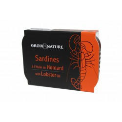 Sardines à l'huile de homard