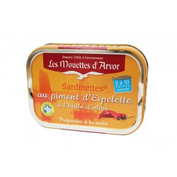 Small Sardines with Espelette chili