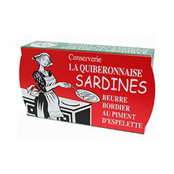 Sardines au Beurre Bordier au piment d'Espelette