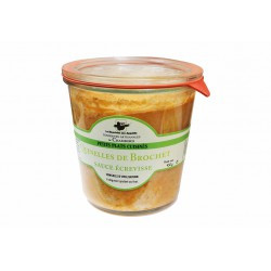 Quenelles de brochet sauce écrevisse