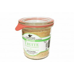 Rillettes de truite au citron confit et éclats d'orange