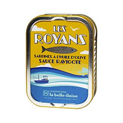 Sardines Les Royans à la sauce ravigote