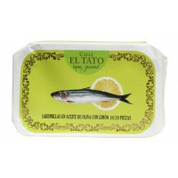 Petites sardines à l'huile d'olive et au citron