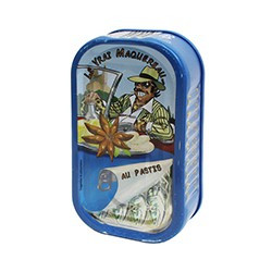 White mackerel filets with...