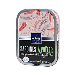 Sardines à poêler au piment d'Espelette