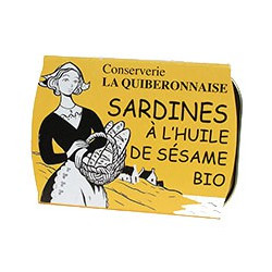 Sardines à l'huile de sésame BIO