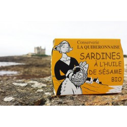 Sardines à l'huile de sésame BIO