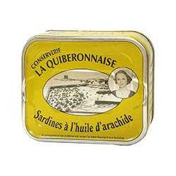 Sardines à l'huile d'arachide 232g