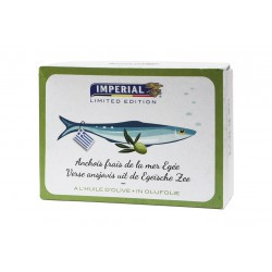 Anchois frais de la mer Egée à l'huile d'olive