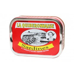 Sardines millésimées 2017 à l'huile d'olive