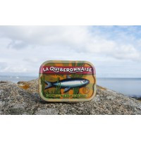 Sardines à l'huile d'olive vierge extra et aux algues