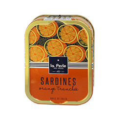 Sardines à l'huile de colza et à l'orange