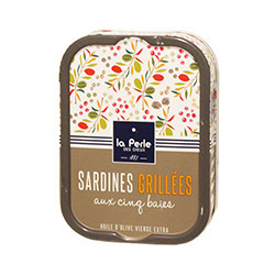 Sardines grillées aux cinq baies