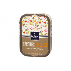 Sardines grillées aux cinq baies