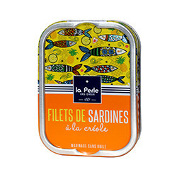 Sardine fillets without oil...