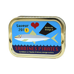 Sardines à l'huile d'olive vierge extra saison 2018