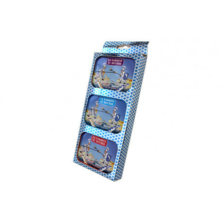 Coffret de 3 boîtes de sardines au beurre La Bonne Mer Coffret de 3 boîtes de sardines au beurre La Bonne Mer