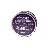 Thon blanc germon à l'huile d'olive vierge extra et à l'ail