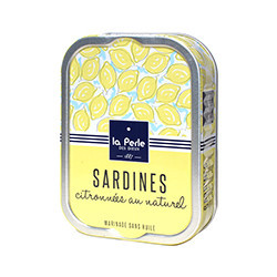 Sardines citronnées au naturel BIO