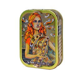 Sardines à l'huile d'olive "Mademoiselle Perle", millésimées 2018