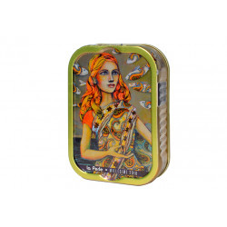 Sardines à l'huile d'olive "Mademoiselle Perle", millésimées 2018