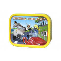 Sardines au citron confit
