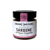 Rillettes de sardines au piment d'Espelette