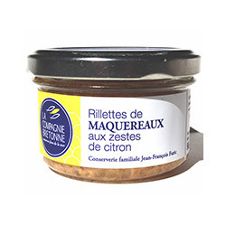 Rillettes de maquereaux aux zestes de citron