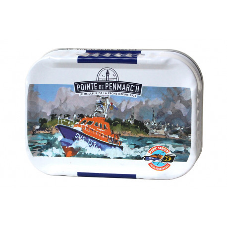 Sardines à l'ancienne à l'huile d'olive vierge extra millésime 2019 Sardines à l'ancienne à l'huile d'olive vierge extra millésime 2019