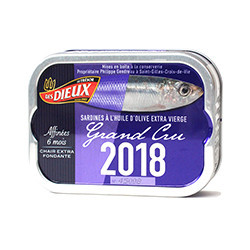 Sardines à l'huile d'olive Grand Cru 2018