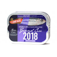 Sardines à l'huile d'olive Grand Cru 2018