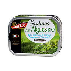 Sardines aux algues BIO