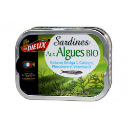 Sardines aux algues BIO