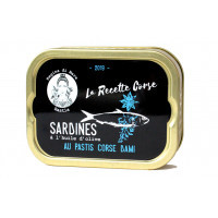 Sardines à l'huile d'olive et au pastis corse Dami