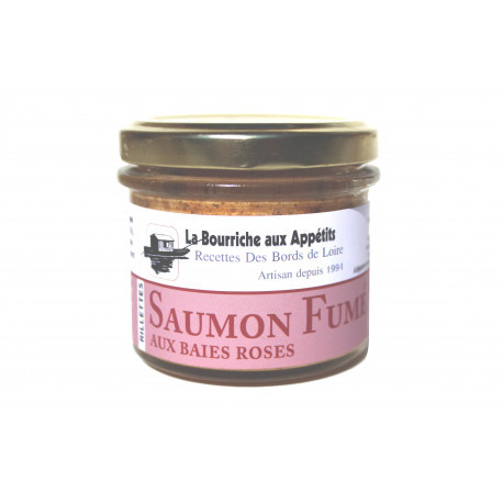 Rillettes de saumon fumé aux baies Rillettes de saumon fumé aux baies