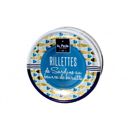 Rillettes de sardine au beurre de baratte Rillettes de sardine au beurre de baratte