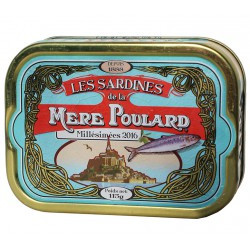 Sardines millésimées 2013 à l'huile d'olive