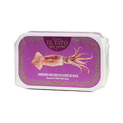 Encornets à l'huile d'olive farcis