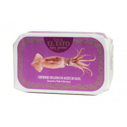 Encornets à l'huile d'olive farcis