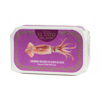 Encornets à l'huile d'olive farcis