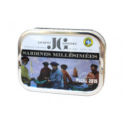 Sardines millésimées Pêche 2019 à l'huile d'olive