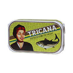 Tuna fillets with limequat