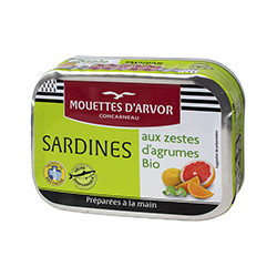 Sardines with organic...