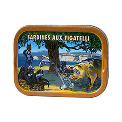 Sardines aux figatelli